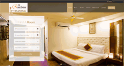 Desktop Screenshot of hotelrainbowinternational.com